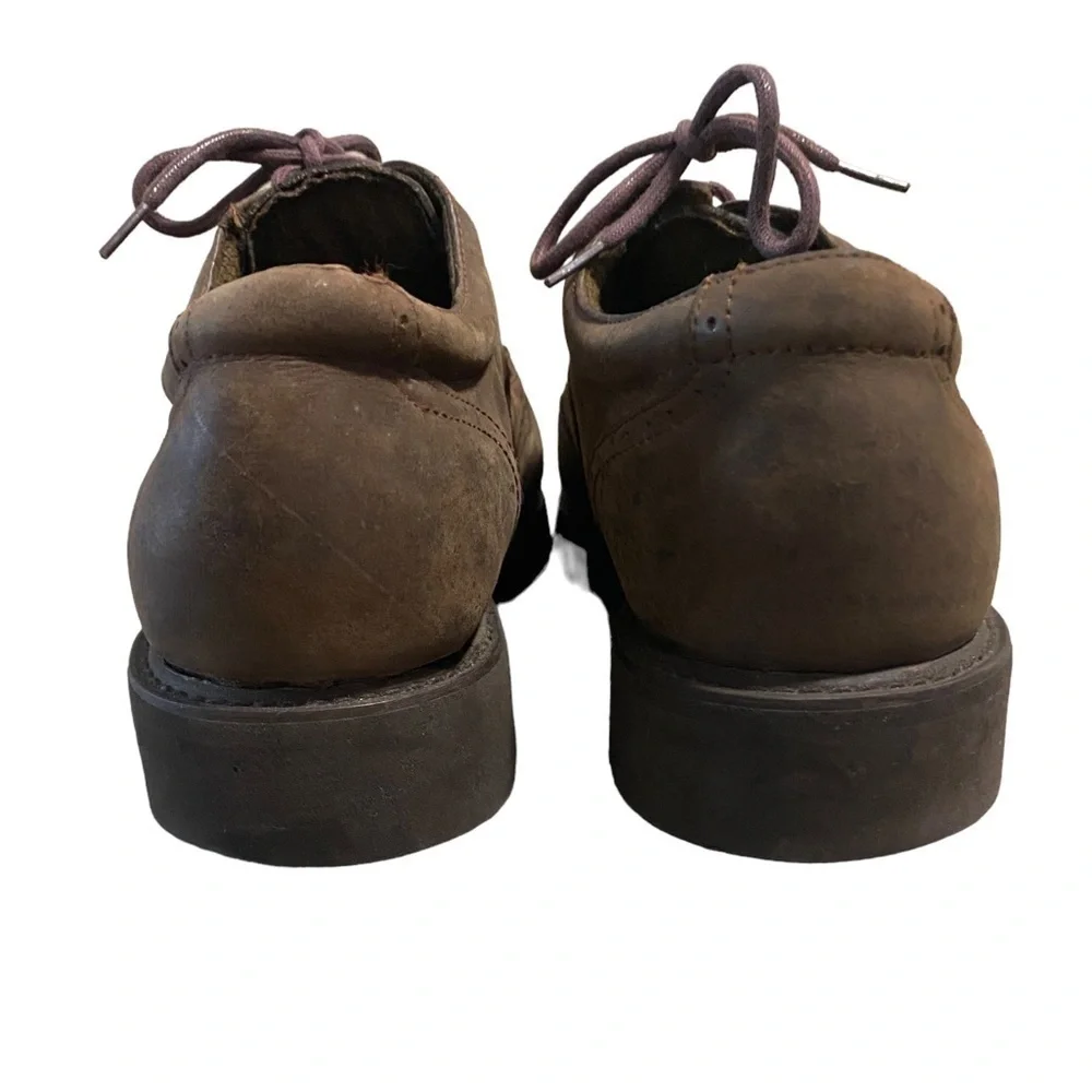 Frye Brown Leather Medford Wing Tip Oxford Shoes Mens Size 8